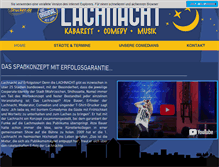 Tablet Screenshot of lachnacht.com